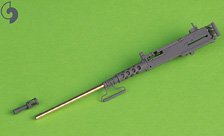 WWII/現用 アメリカ ブローニングM2HB .50口径(12.7mm)機関銃(第二次大戦-冷戦期用) (プラモデル)