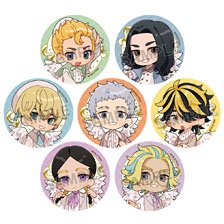 Tokyo Revengers Trading Can Badge (Angel / Ver. A) (Set of 7) (Anime Toy)