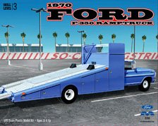 1970 Ford F350 Ramp Truck (Model Car)