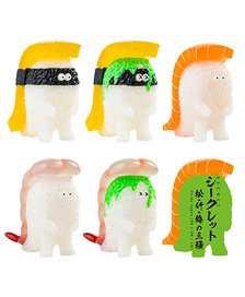 Sushi Monster SUSHI-L.A. 1/1 Scale (Sushi Size) Figure Collection 2 (Set of 6) (Shokugan)