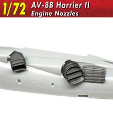 AV-8B Harrier 2 Engine Nozzles (Plastic model)