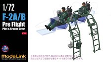 F-2A/B pilot preflight set (Plastic model)