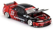 Nissan スカイライン GT-R R33 Kaido Works ADVAN (右ハンドル) (ミニカー)