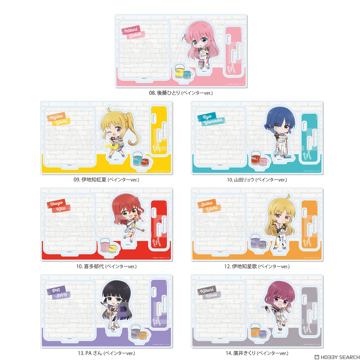ぼっち・ざ・ろっく！ ジオラマアクリル 08 後藤ひとり(ペインターver.) (キャラクターグッズ) その他の画像1
