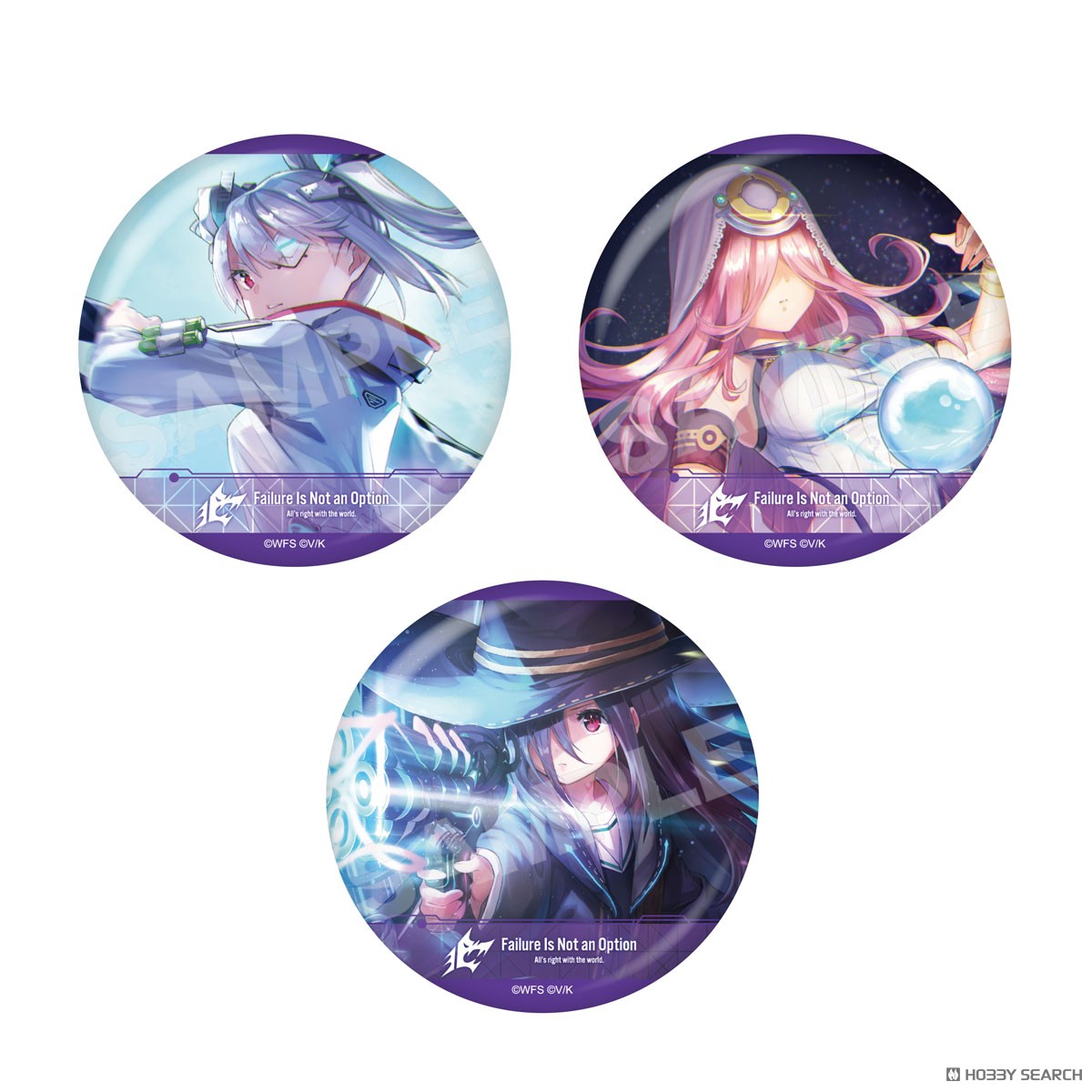 ヘブンバーンズレッド 缶バッジ 03 第31C部隊 (6個セット) (キャラクターグッズ) 商品画像2
