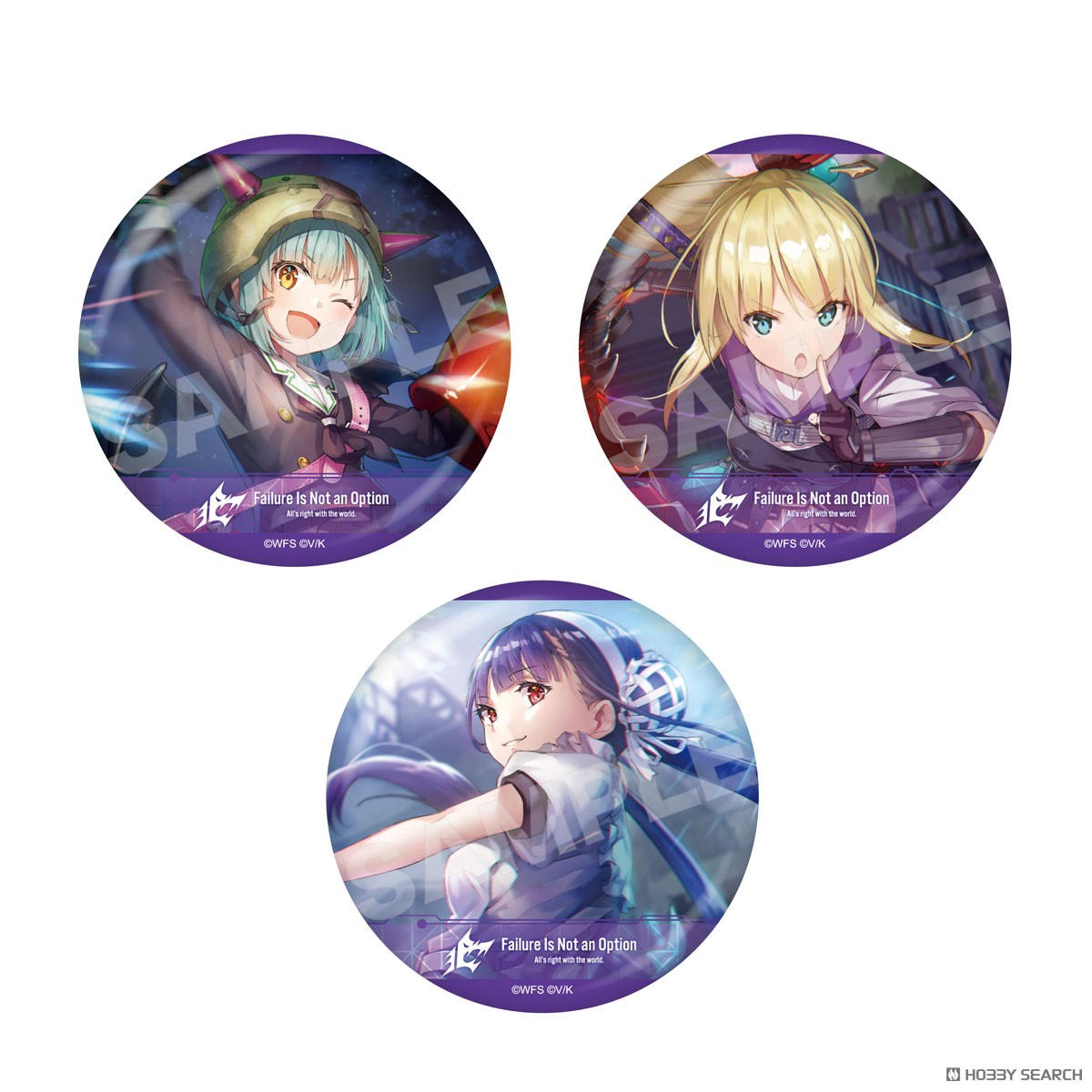 ヘブンバーンズレッド 缶バッジ 03 第31C部隊 (6個セット) (キャラクターグッズ) 商品画像3