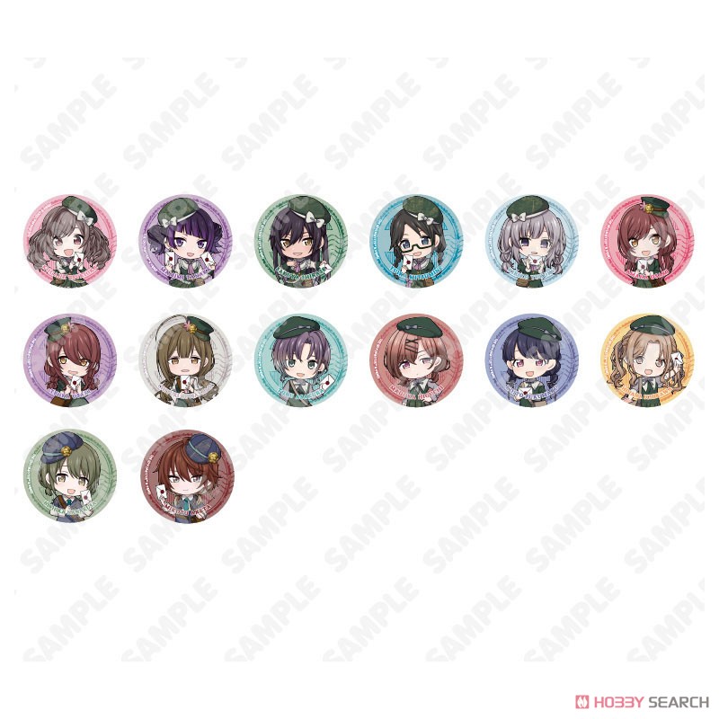 アイドルマスター シャイニーカラーズ ミニキャラトレーディング57mm缶バッジ(Bグループ) (14個セット) (キャラクターグッズ) 商品画像1