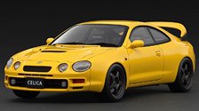 Toyota Celica GT-FOUR (ST205) Yellow (ミニカー)