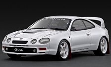 Toyota Celica GT-FOUR (ST205) White (ミニカー)