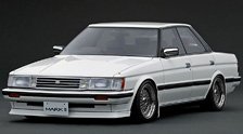 Toyota MarkII Grande (GX71) White (ミニカー)