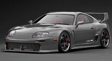 Toyota Supra (A80) TRD 3000GT Gun Metallic (ミニカー)