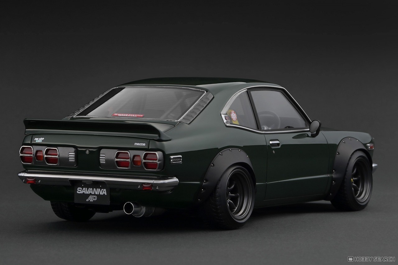 Mazda Savanna (S124A) Semi Works Green (ミニカー) 商品画像2