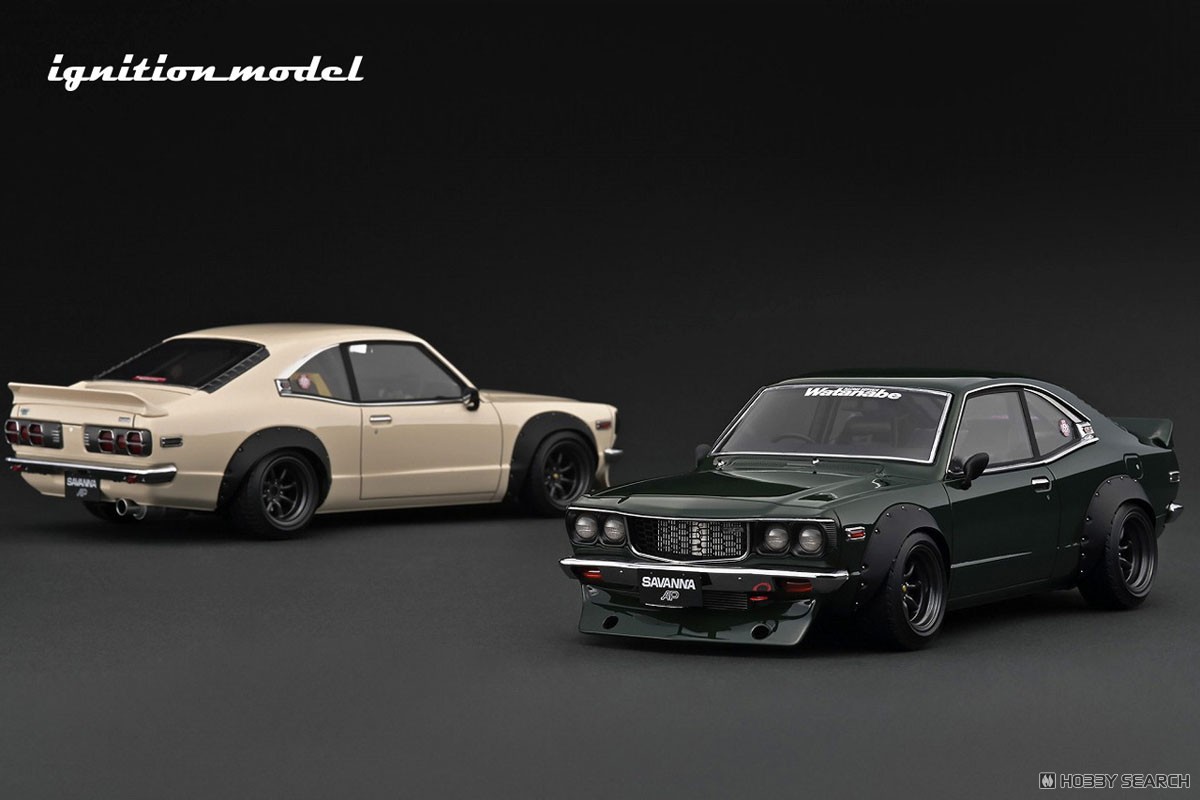 Mazda Savanna (S124A) Semi Works Green (ミニカー) その他の画像1