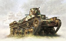 WW.II IJA Type 95 Ha-Go Early Production (Plastic model)