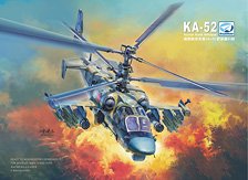 Kamov KA-52 Alligator Russian Attack Helicopter (Plastic model)