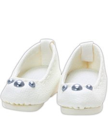1/12 Picco D `Mimi Garden Natural History` Bijou Shoes White x Silver Gray (Fashion Doll)