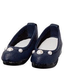 1/12 Picco D `Mimi Garden Natural History` Bijou Shoes Navy x White (Fashion Doll)