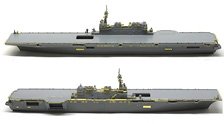 JMSDF Escort Ship DDH-184 Kaga Photo-Etched Parts Set (for Pit-Road) (Plastic model)