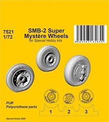 SMB-2 シュペルミステール 自重変形ホイール (スペシャルホビー用) (プラモデル)