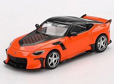 Nissan Z Veilside FFZ400 オレンジ (左ハンドル) (ミニカー)