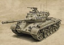 アメリカ軍 M47 パットン (プラモデル)
