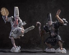 NIHILITY CREATION 黒白無常 レジンスタチュー (完成品)