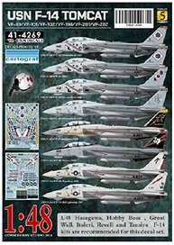 F-14A/B トムキャット (デカール)