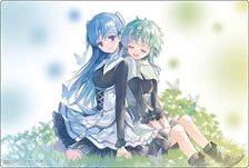 ブシロード ラバーマットコレクション V2 Vol.1727 角川スニーカー文庫 「終末なにしてますか？」シリーズ『クトリ&ティアット』 (カードサプライ)