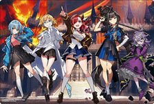 ブシロード ラバーマットコレクション V2 Vol.1729 角川スニーカー文庫 『我が焔炎にひれ伏せ世界』 (カードサプライ)