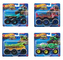 Hot Wheels Monster Trucks Transporter Assort 986G (set of 4) (Toy) (Diecast Car)