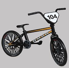 Pripra Figure no Sports BMX Race Black (Plastic model)