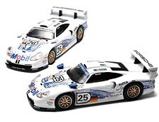 Porsche 911 GT1 EVO 24h LE MANS 1997 H.J.STUCK - T.BOUTSEN #25 & #26 (ミニカー)