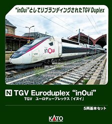 TGV Euroduplex `inOui` Standard Five Car Set (Basic 5-Car Set) (Model Train)