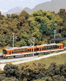 Eizan Electric Railway Series 900 `Kirara` (Maple Orange) (Model Train)