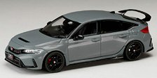 ホンダ シビック TYPE R (FL5) RACING BLACK Package ソニックグレーパール (ミニカー)