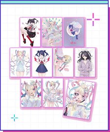 Needy Streamer Overload Acrylic Trading Card Collection Vol. 02 (Single Item) (Anime Toy)