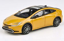 Toyota Prius 2023 Maximum Yellow RHD (Diecast Car)