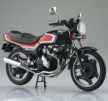 Honda CBX400F ブラック/キャンディアラモアナレッド (ミニカー)