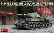 T-34-85 Czechoslovak Prod. Late Type (Plastic model)