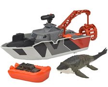 ジュラシック・ワールド/マッチボックス モササウルスを運べ！水陸両用レスキューシップ (ミニカー)