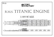 RMS Titanic Engine Room Set (Plastic model)