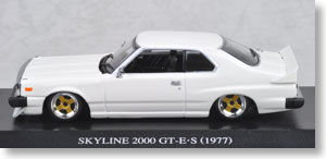 スカイライン HT 2000 GT-E･S 前期型 カスタムスタイル (ホワイト) (ミニカー)
