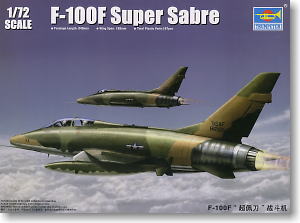 USAF F-100F Super Sabre (Plastic model)