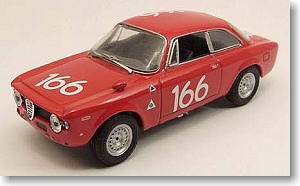 アルファ・ロメオ GTA 1600 1965年タルガ・フローリオ (No.166) (ミニカー)