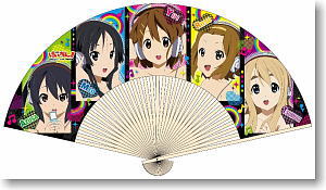 K-on!! Folding Fan A : Sakuragaoka High School K-on Club  (Anime Toy)