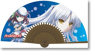 Angel Beats! Folding Fan (Yuri & Angel) (Anime Toy)