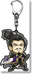 Samurai Warriors 3 Mini Chara Key Ring Oda Nobunaga (Anime Toy)