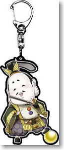 Samurai Warriors 3 Mini Chara Key Ring Imagawa Yoshimoto (Anime Toy)