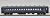 1/80 J.N.R. Type ORO35 Coach (Single Roof/ Blue Stripe/ Without Rivet/ J.N.R. Grape Color No.1) (Passenger Car Series 32) (Model Train) Item picture1