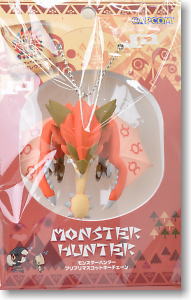 Monster Hunter Furifuri Mascot Key Chain Rathalos (Anime Toy)